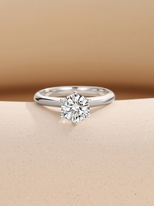 Factory-Direct Lab-Grown Diamond Engagement Ring for Women
