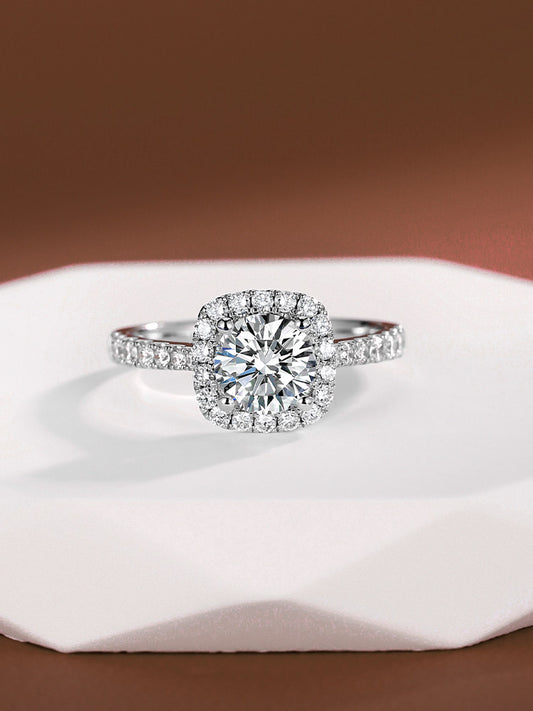 Factory-Direct Lab-Grown Diamond Engagement Ring for Women