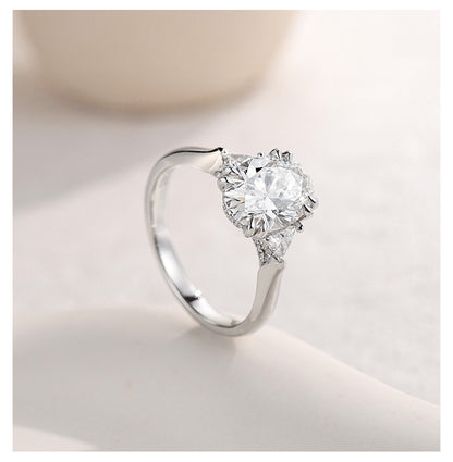 Factory-Direct Lab-Grown Diamond Engagement Ring for Women