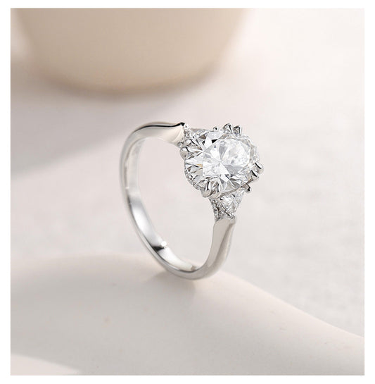 Factory-Direct Lab-Grown Diamond Engagement Ring for Women