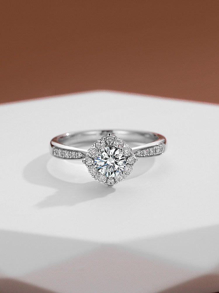 Factory-Direct Lab-Grown Diamond Engagement Ring for Women