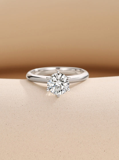 Factory-Direct Lab-Grown Diamond Engagement Ring for Women