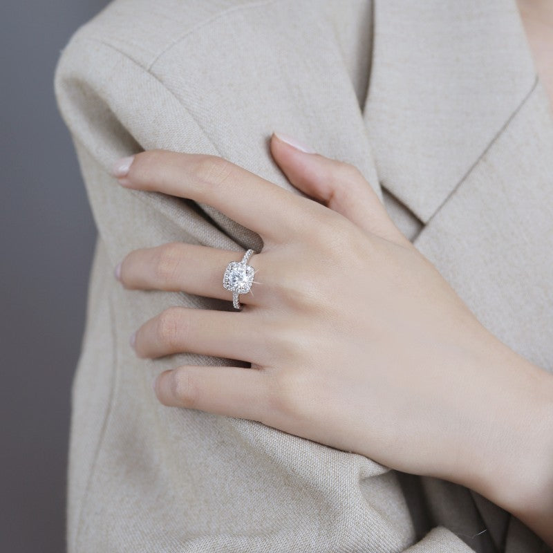 Factory Direct Moissanite Ring