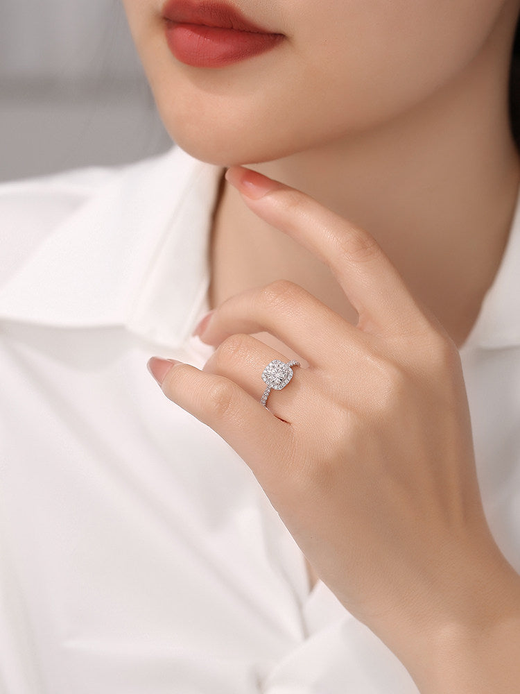 Factory-Direct Lab-Grown Diamond Engagement Ring for Women