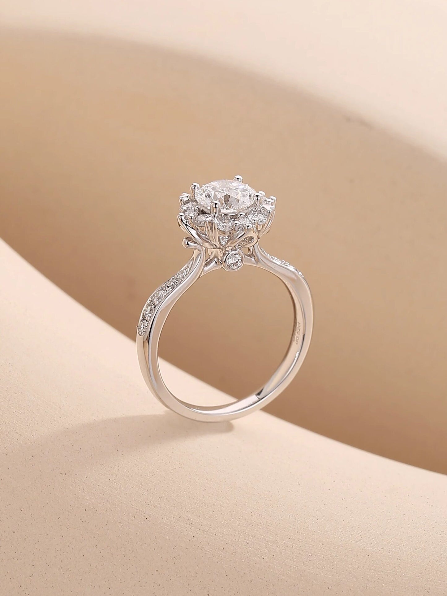 Factory-Direct Lab-Grown Diamond Engagement Ring for Women