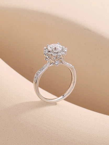 Factory-Direct Lab-Grown Diamond Engagement Ring for Women