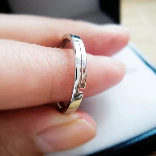 Natural Citrine 925 Silver Ring