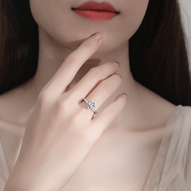Factory Direct Moissanite Ring