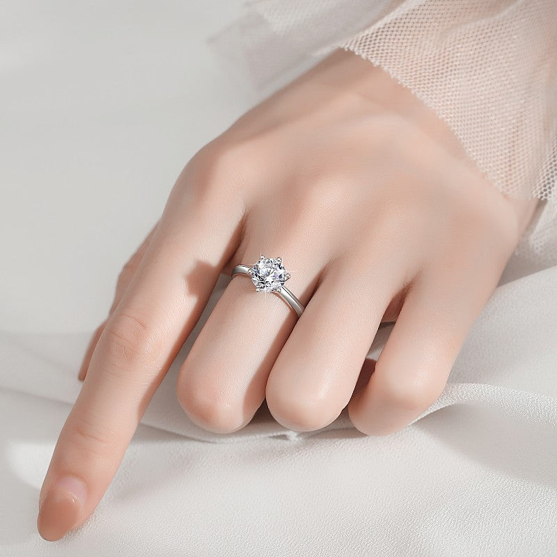 Factory Direct Moissanite Ring