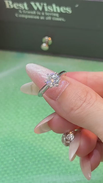 Factory Direct Moissanite Ring