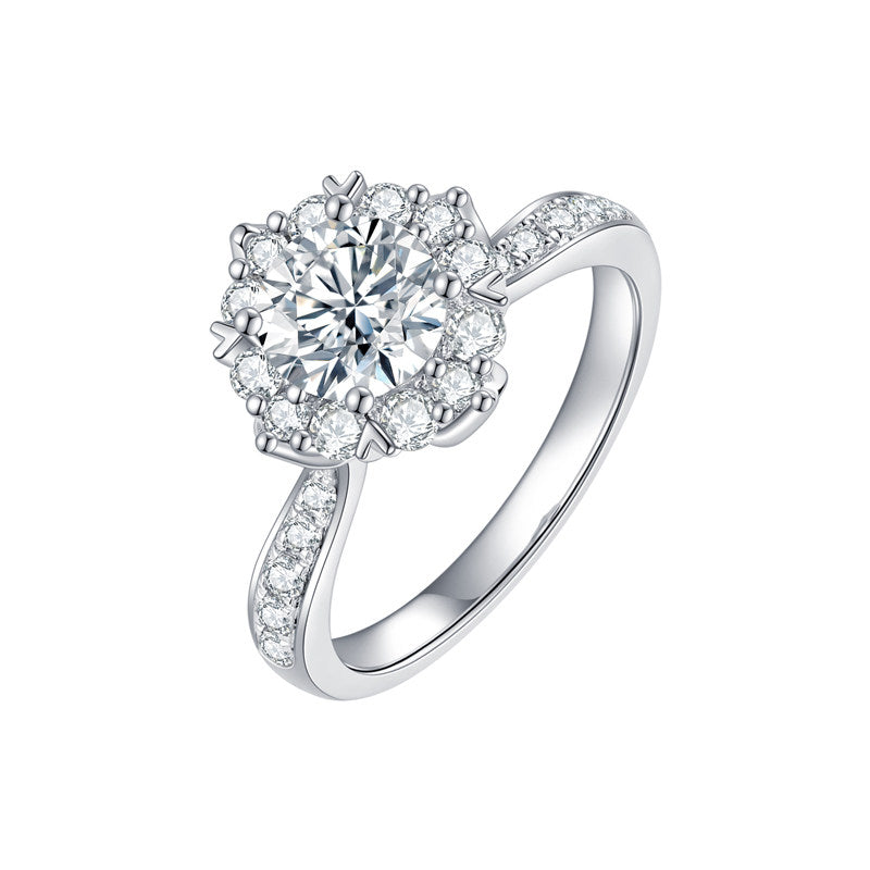 Factory-Direct Lab-Grown Diamond Engagement Ring for Women