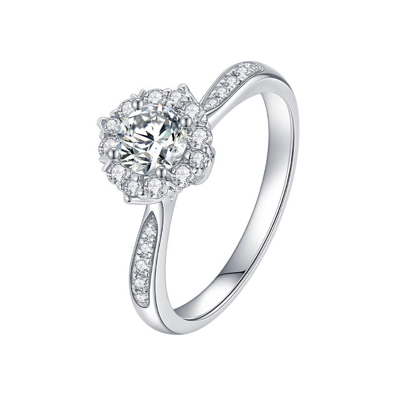 Factory-Direct Lab-Grown Diamond Engagement Ring for Women